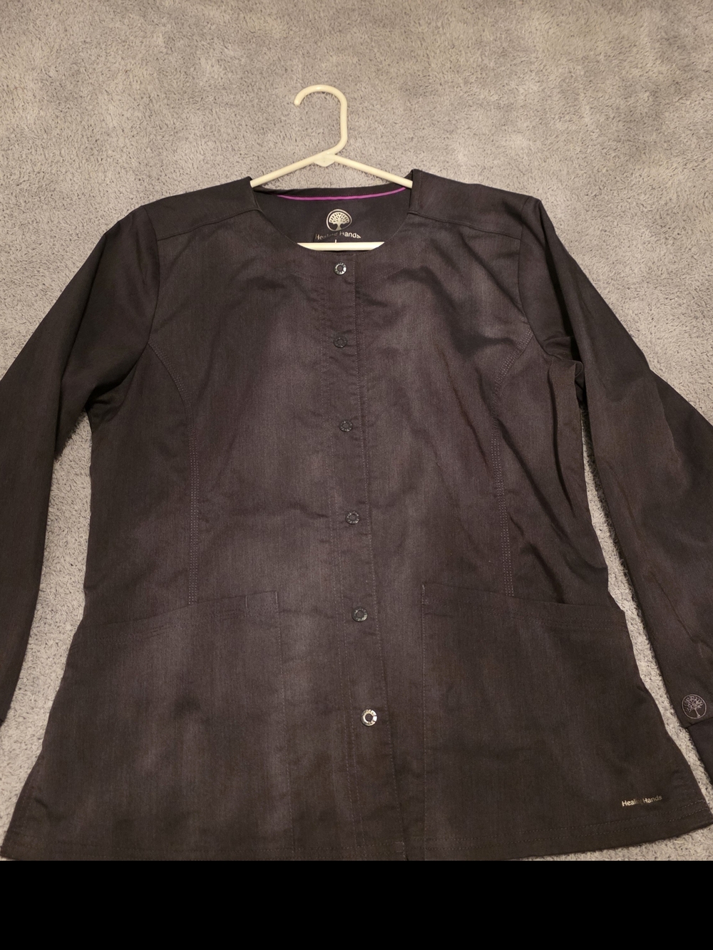 healing hands Black Women's Jacket